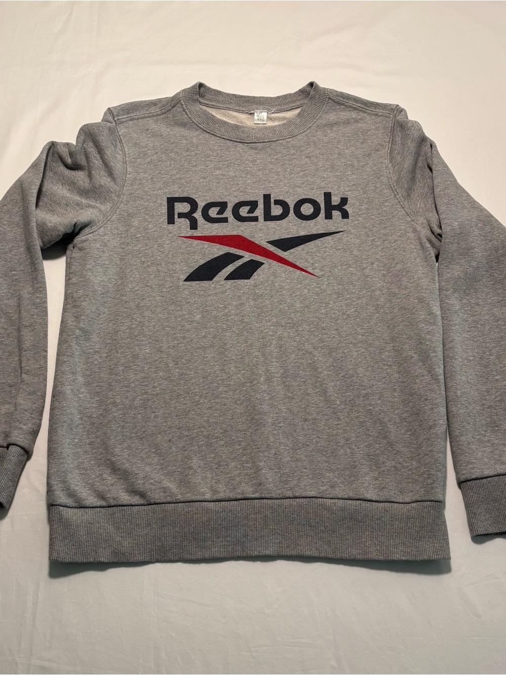 Reebok Gray Crew Sweatshirt